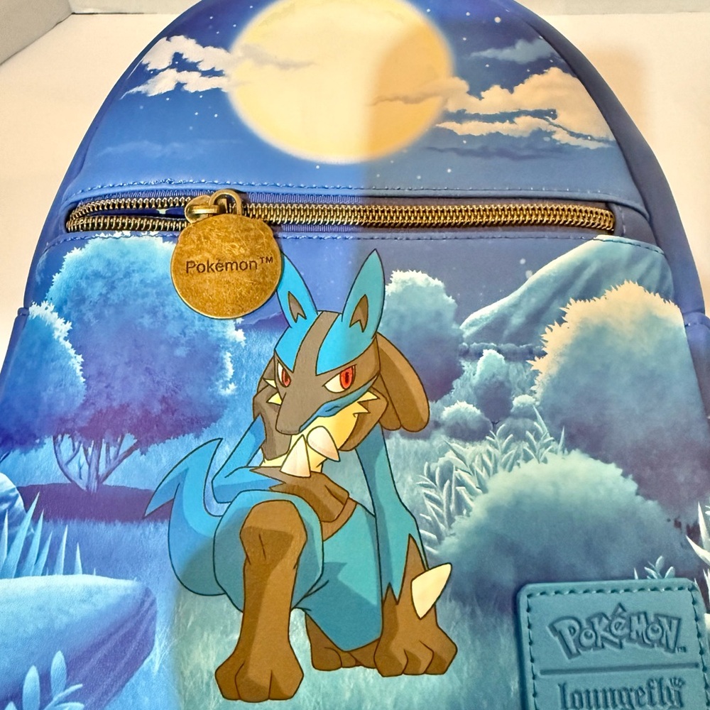 Pokemon Lucario Loungefly BNWT - Picture 7 of 14